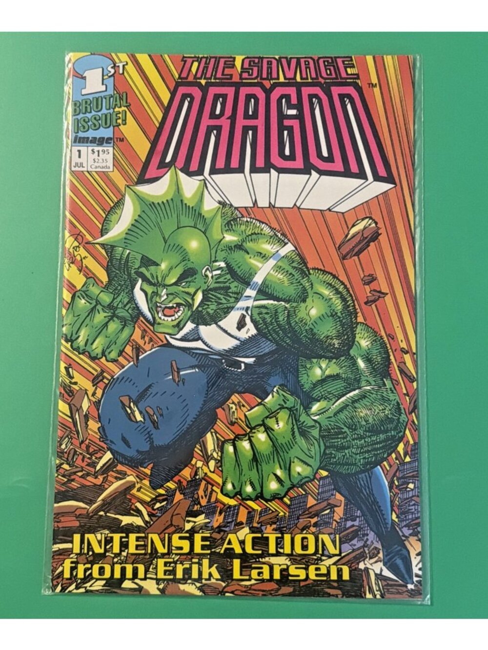 The Savage Dragon #1 July 1992 Image Comics Comic Book